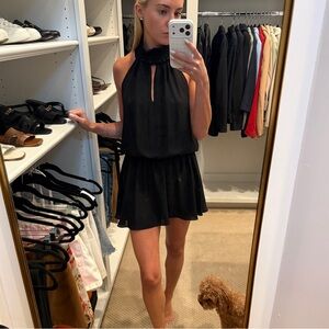 Amanda Uprichard Black Mini Dress XS